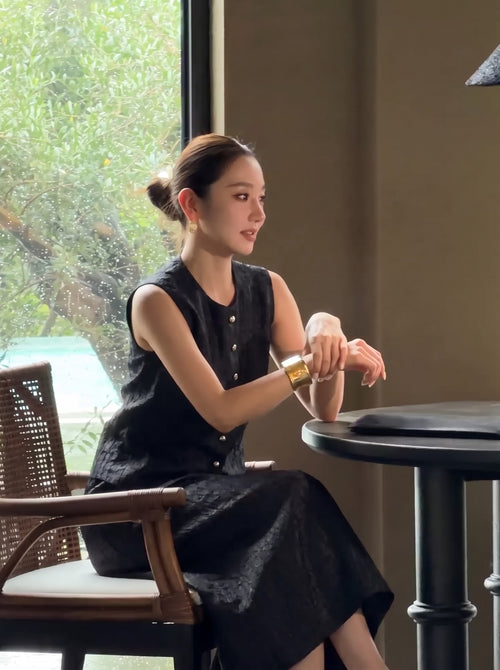 HVS002-SET ÁO,VÁY MẶC QUY VÂN