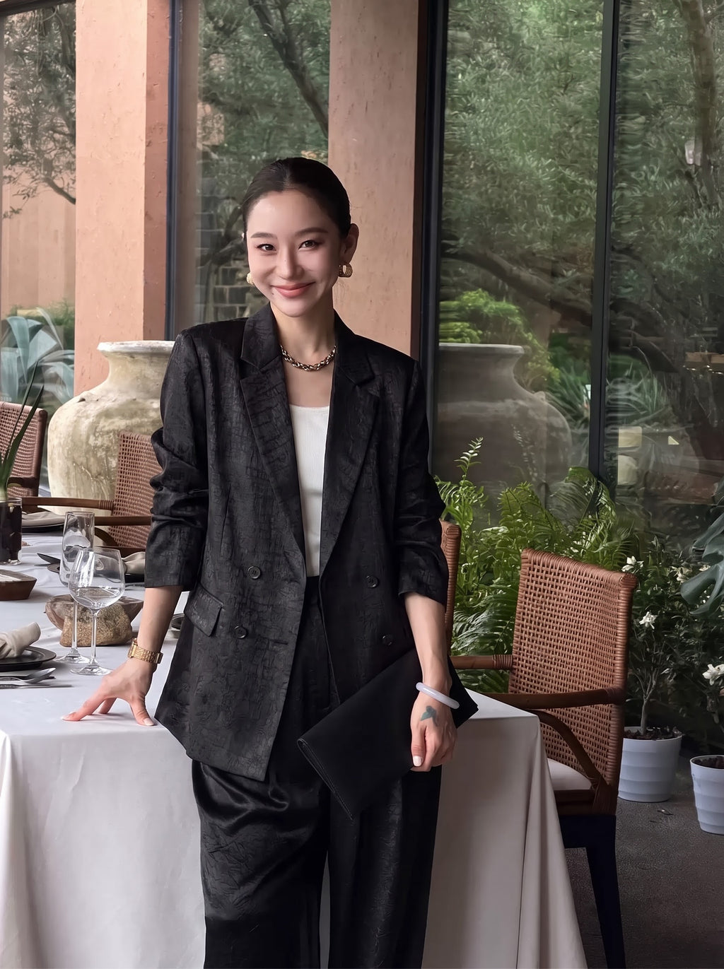 HVS003- BLAZER NỮ MẶC QUY VÂN